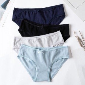 Sexy Women Cotton Panties Underwear Soft Briefs Underpants Ultra-Thin Breathable Low Rise Triangle Briefs