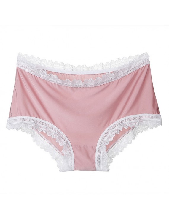 Women Lace Panties Briefs Scalloped Breathable Smooth Thin Underwear Ladies Shorts Intimates Lingerie