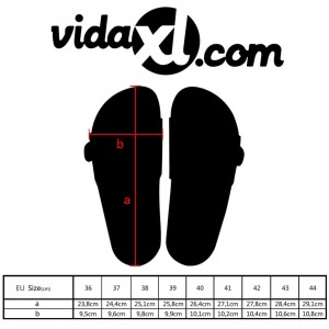 Black Unisex BioKork-sandal flip flop design size 37