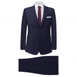 2 pcs. Business suit for men Navy Gr. 48