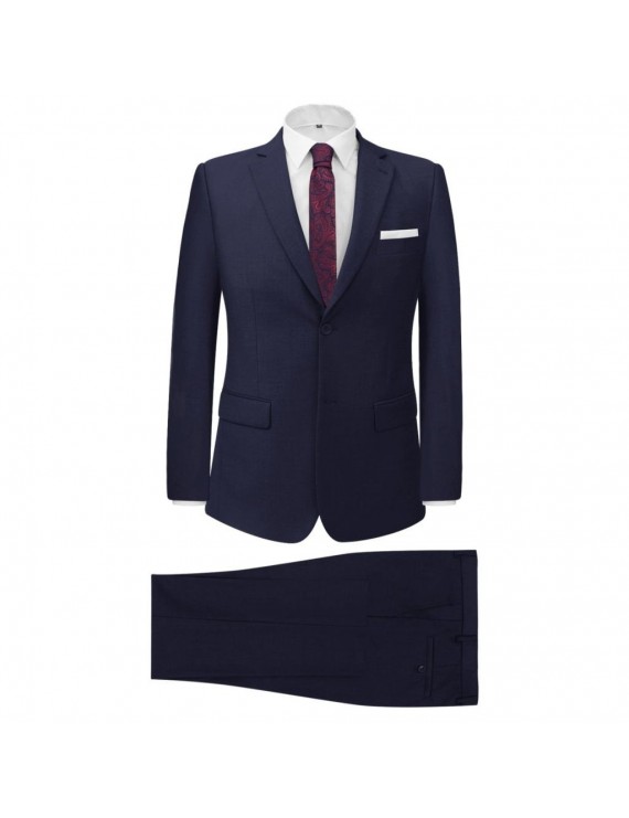 2 pcs. Business suit for men Navy Gr. 48