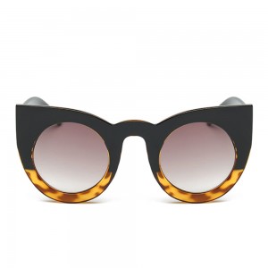 New Fashion Women Accessory Round Cat Eye Sunglasses High Quality Euramerican Popular Frame Glasses