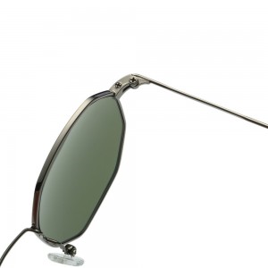 New Fashion Accessory UV400 Popular Small Pane Shape High Quality Unisex Plain Glass Spectacles